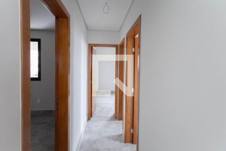 Corredor de apartamento à venda com 3 quartos, 152m² em Caiçaras, Belo Horizonte