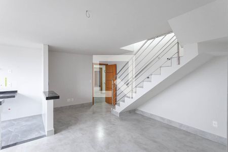 Sala/Cozinha de apartamento à venda com 3 quartos, 152m² em Caiçaras, Belo Horizonte