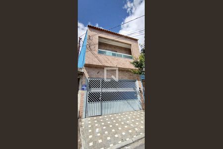 Fachada + Placa de casa para alugar com 1 quarto, 70m² em Jardim Sapopemba, São Paulo