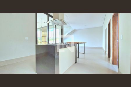 Cozinha - Armários de casa de condomínio à venda com 4 quartos, 384m² em Alphaville Vespasiano, Vespasiano
