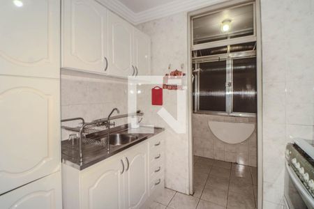 Cozinha e Área de Serviço de apartamento para alugar com 3 quartos, 92m² em Humaitá, Porto Alegre