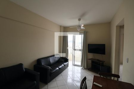 Sala de apartamento para alugar com 2 quartos, 60m² em Jardim Vitoria, Guarujá
