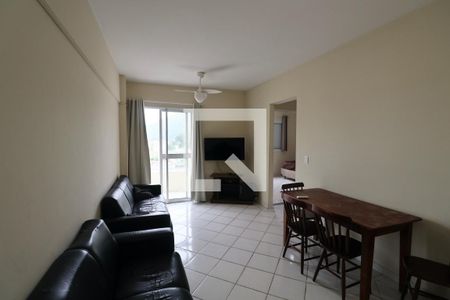 Sala de apartamento para alugar com 2 quartos, 60m² em Jardim Vitoria, Guarujá