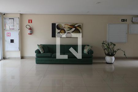Hall de entrada de apartamento para alugar com 2 quartos, 60m² em Jardim Vitoria, Guarujá