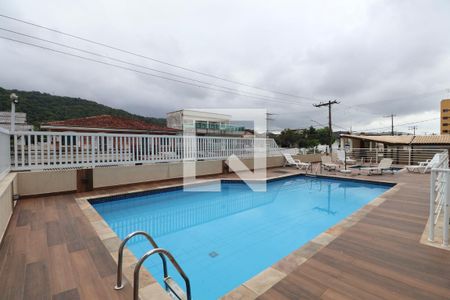 Área comum - Piscina de apartamento para alugar com 2 quartos, 60m² em Jardim Vitoria, Guarujá