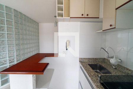 Cozinha de apartamento à venda com 1 quarto, 34m² em Mirandópolis, São Paulo