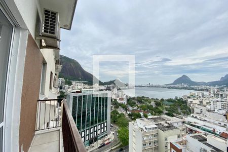 Varanda sala de apartamento à venda com 3 quartos, 240m² em Humaitá, Rio de Janeiro