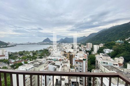 Varanda sala de apartamento à venda com 3 quartos, 240m² em Humaitá, Rio de Janeiro
