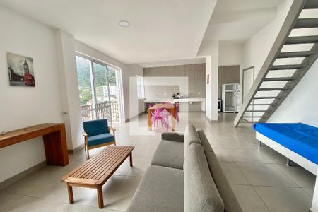 Sala de apartamento à venda com 3 quartos, 240m² em Humaitá, Rio de Janeiro