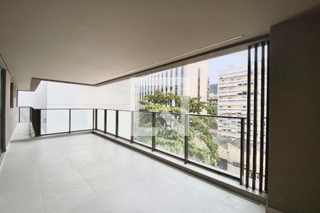 Varanda de apartamento à venda com 3 quartos, 147m² em Botafogo, Rio de Janeiro