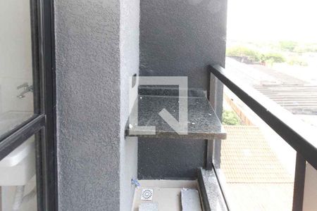 Varanda da Sala de apartamento à venda com 2 quartos, 45m² em Vila Fernandes, São Paulo