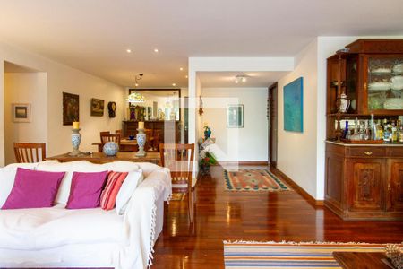 Sala de apartamento à venda com 4 quartos, 166m² em São Conrado, Rio de Janeiro