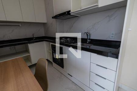 Cozinha de apartamento para alugar com 2 quartos, 35m² em Várzea da Barra Funda, São Paulo