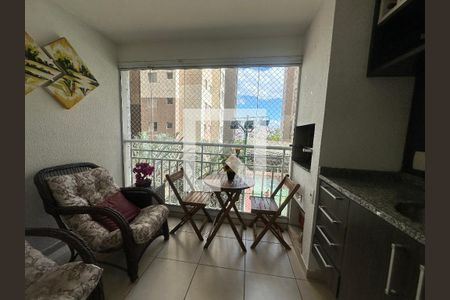 Varanda da Sala de apartamento à venda com 3 quartos, 85m² em Jardim Tupanci, Barueri