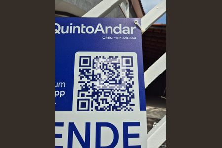 plaquinha qr de casa à venda com 3 quartos, 84m² em Parque Erasmo Assunção, Santo André