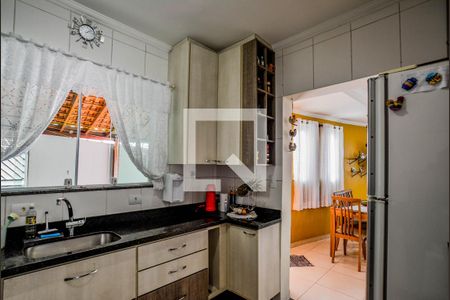 Cozinha de casa à venda com 3 quartos, 84m² em Parque Erasmo Assunção, Santo André