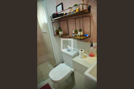 Banheiro Social de apartamento à venda com 3 quartos, 96m² em Baeta Neves, São Bernardo do Campo