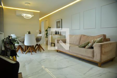 Sala de apartamento à venda com 3 quartos, 96m² em Baeta Neves, São Bernardo do Campo