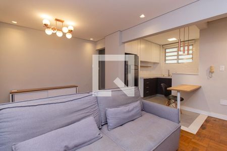 Sala de apartamento para alugar com 2 quartos, 70m² em Aclimação, São Paulo
