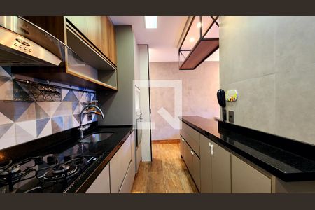Cozinha de apartamento à venda com 3 quartos, 95m² em Engordadouro, Jundiaí