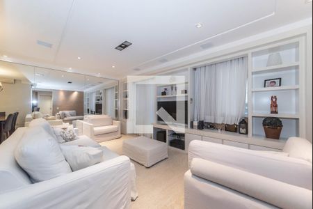 Sala de apartamento à venda com 3 quartos, 97m² em Vila Gumercindo, São Paulo