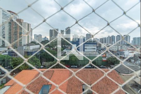 Varanda - Vista de apartamento à venda com 3 quartos, 97m² em Vila Gumercindo, São Paulo