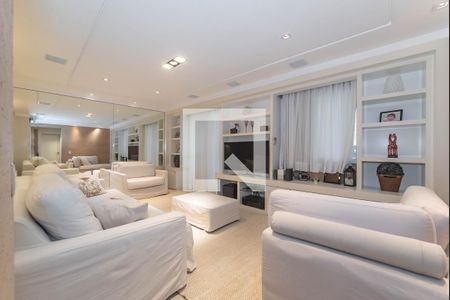 Sala de apartamento à venda com 3 quartos, 97m² em Vila Gumercindo, São Paulo