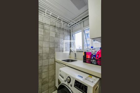 Área de Serviço de apartamento à venda com 2 quartos, 114m² em Centro, Santo André