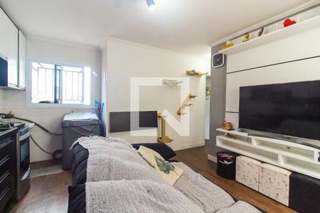 Sala/Cozinha de apartamento à venda com 2 quartos, 43m² em Vila Verde, São Paulo