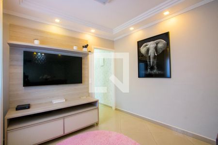 Sala de apartamento à venda com 2 quartos, 140m² em Vila Humaita, Santo André