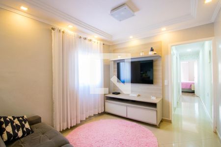 Sala de apartamento à venda com 2 quartos, 140m² em Vila Humaita, Santo André