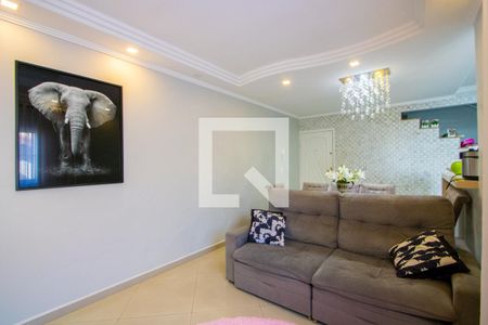 Sala de apartamento à venda com 2 quartos, 140m² em Vila Humaita, Santo André