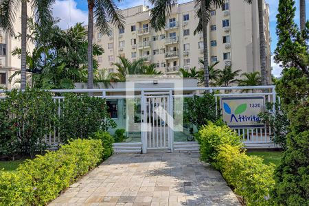 fachada de apartamento à venda com 2 quartos, 60m² em Taquara, Rio de Janeiro