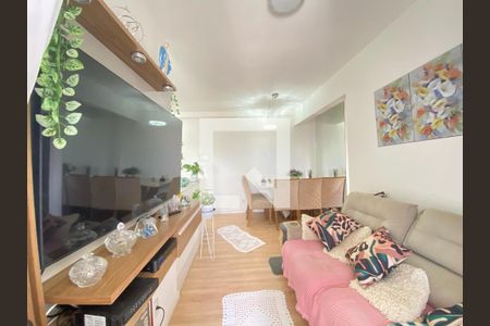 Sala de apartamento à venda com 2 quartos, 57m² em Vila Milton, Guarulhos