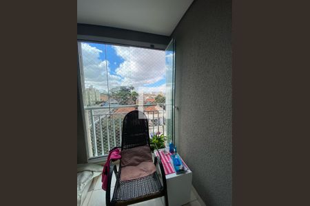 Varanda da Sala de apartamento à venda com 2 quartos, 57m² em Vila Milton, Guarulhos