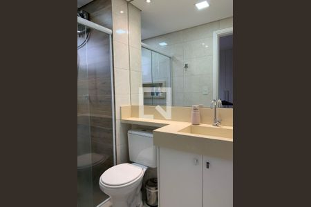 Banheiro de apartamento à venda com 2 quartos, 57m² em Vila Renata, Guarulhos