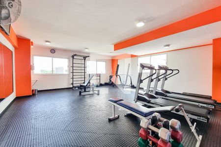 Área comum - Academia de apartamento para alugar com 1 quarto, 63m² em Parque Residencial Aquarius, São José dos Campos