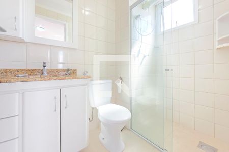 Banheiro da Suíte de apartamento para alugar com 1 quarto, 63m² em Parque Residencial Aquarius, São José dos Campos