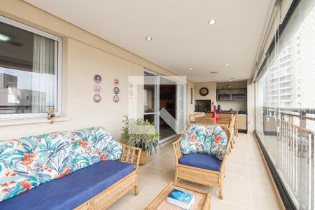 Varanda Gourmet  de apartamento à venda com 3 quartos, 164m² em Tatuapé, São Paulo