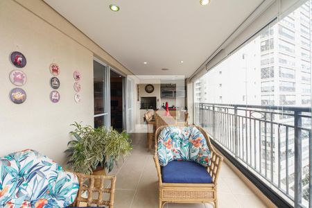 Varanda Gourmet  de apartamento à venda com 3 quartos, 164m² em Tatuapé, São Paulo
