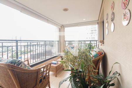 Varanda Gourmet  de apartamento à venda com 3 quartos, 164m² em Tatuapé, São Paulo