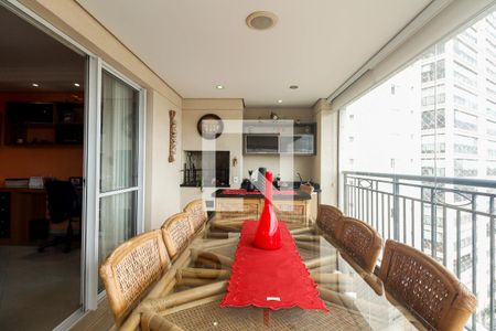 Varanda Gourmet  de apartamento à venda com 3 quartos, 164m² em Tatuapé, São Paulo