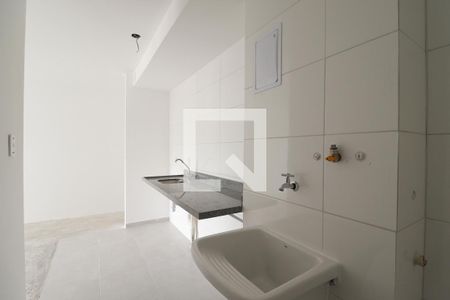 Sala/Cozinha/Área de Serviço de apartamento à venda com 2 quartos, 56m² em Jardim São Paulo, São Paulo