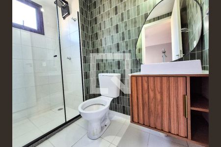 Banheiro de apartamento para alugar com 1 quarto, 26m² em Higienópolis, São Paulo