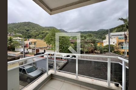 Suíte 2 - Varanda de casa de condomínio à venda com 3 quartos, 172m² em Vargem Grande, Rio de Janeiro