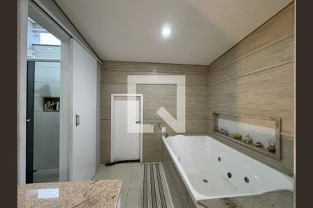 Banheiro da Suíte de casa de condomínio à venda com 3 quartos, 172m² em Vargem Grande, Rio de Janeiro