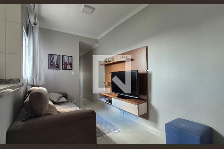 Sala de apartamento à venda com 2 quartos, 116m² em Vila Curuçá, Santo André