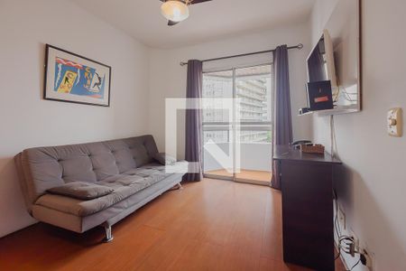 Sala de apartamento para alugar com 1 quarto, 40m² em Paraíso, São Paulo