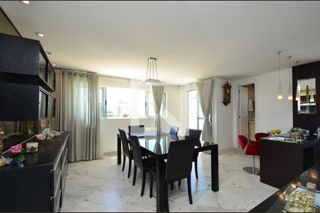 Sala de jantar de apartamento à venda com 3 quartos, 205m² em Lourdes, Belo Horizonte