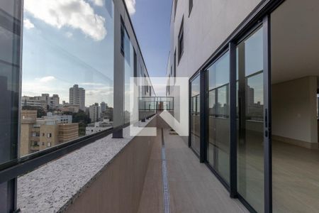 Terraço de apartamento à venda com 4 quartos, 214m² em Sion, Belo Horizonte